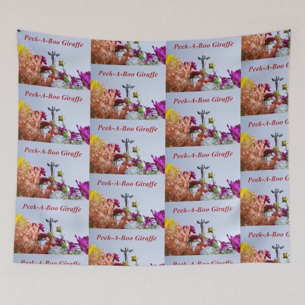 Item preview, Peek-a-Boo Giraffe designed and sold by SquaresArt.