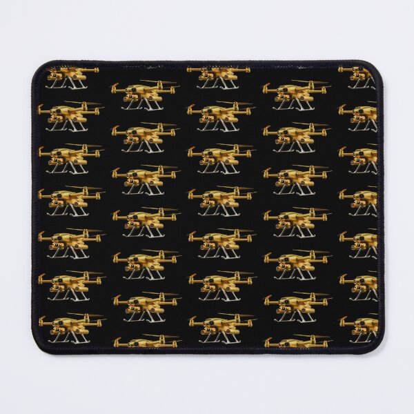Item preview, Gold Combat Drone polarized glass robotics designed and sold by C3R0.