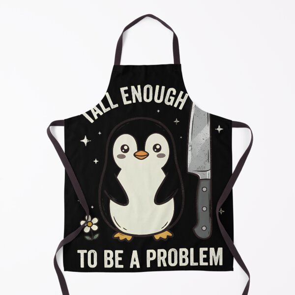Item preview, Copy of Tall Enough To Be A Problem - Funny Penguin Knife Design designed and sold by w66aboo.