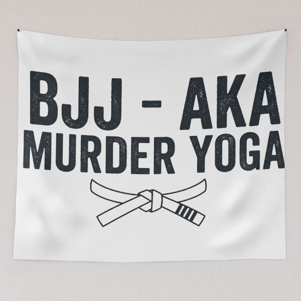 Artikelvorschau, BJJ AKA Murder Yoga Brasilianisches Jiu Jitsu entworfen und verkauft von Martial-Art-23.