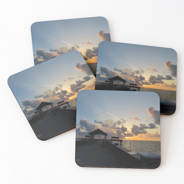 Item preview, Clearwater Beach Pier Sunset designed and sold by DuvalTiger.