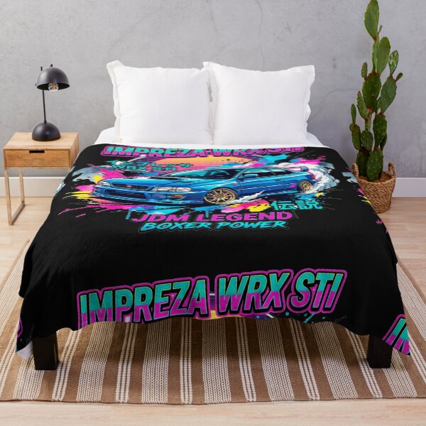 Item preview, Subaru Impreza WRX STI JDM Rally - Urban Pop Art Tee designed and sold by Karlitox1988.