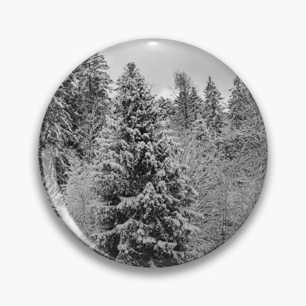 Item preview, Frosted Silence: Classic Black and White Winter Landscape designed and sold by photossmirnov.