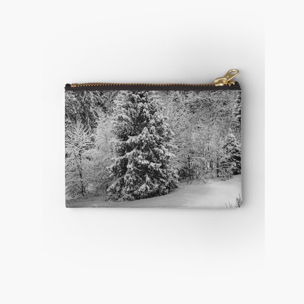 Item preview, Frosted Silence: Classic Black and White Winter Landscape designed and sold by photossmirnov.