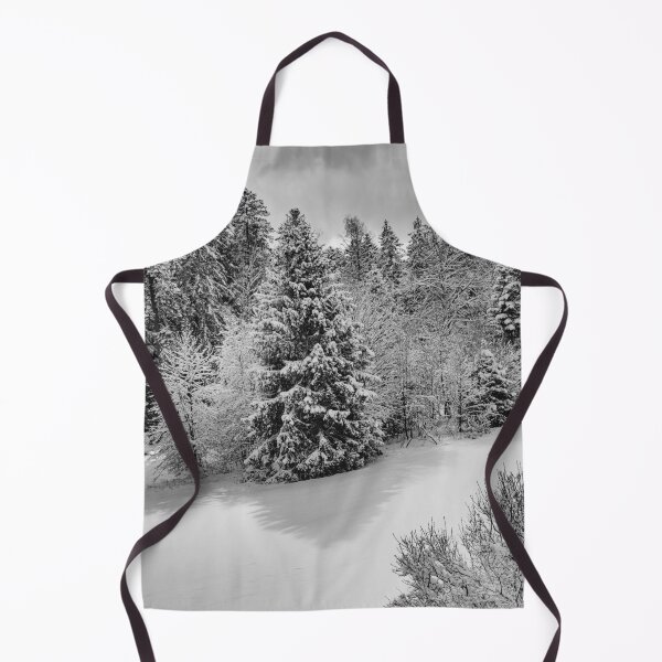 Item preview, Frosted Silence: Classic Black and White Winter Landscape designed and sold by photossmirnov.