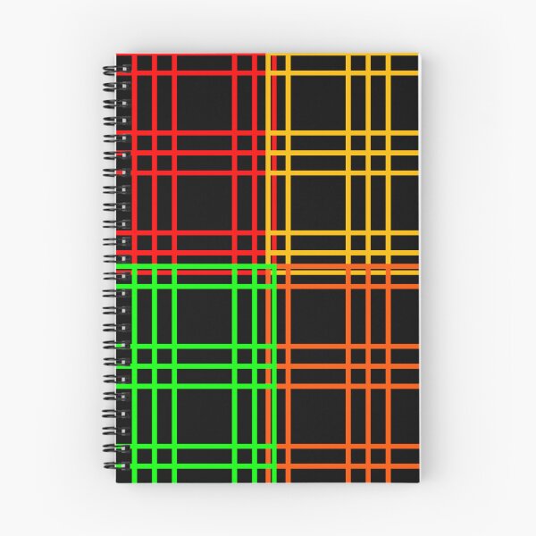 Item preview, Multi Colored Flannel Grid Pattern designed and sold by Wolf Wendigo.