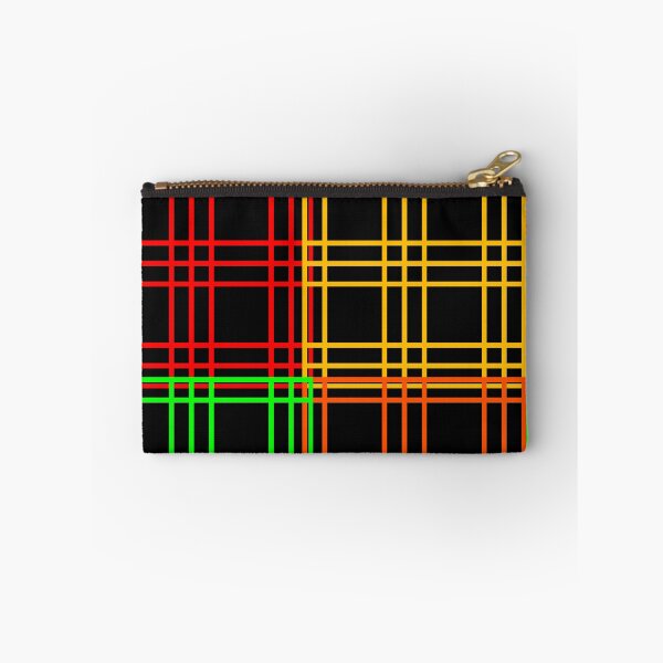 Item preview, Multi Colored Flannel Grid Pattern designed and sold by Wolf Wendigo.