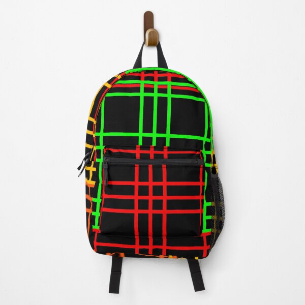 Item preview, Multi Colored Flannel Grid Pattern designed and sold by Wolf Wendigo.