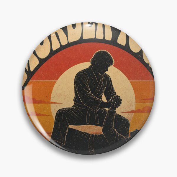 Item preview, Retro Vintage Murder Yoga BJJ Grappling Art designed and sold by Martial-Art-23.