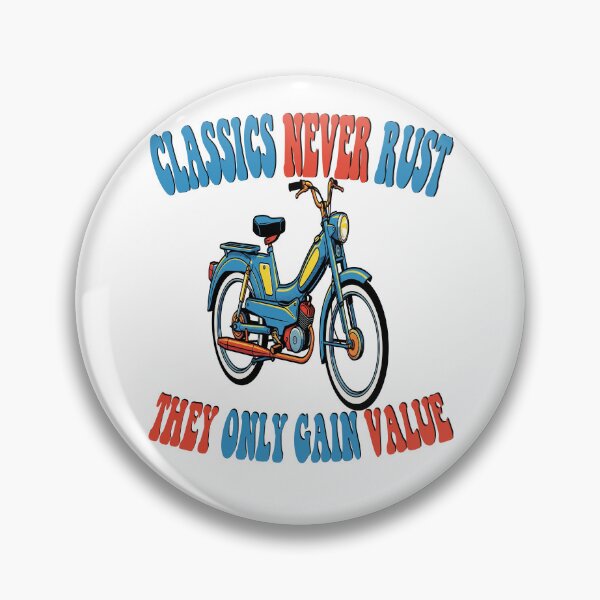 Item preview, Classics Never Rust Vintage Moped designed and sold by ilyasartist.