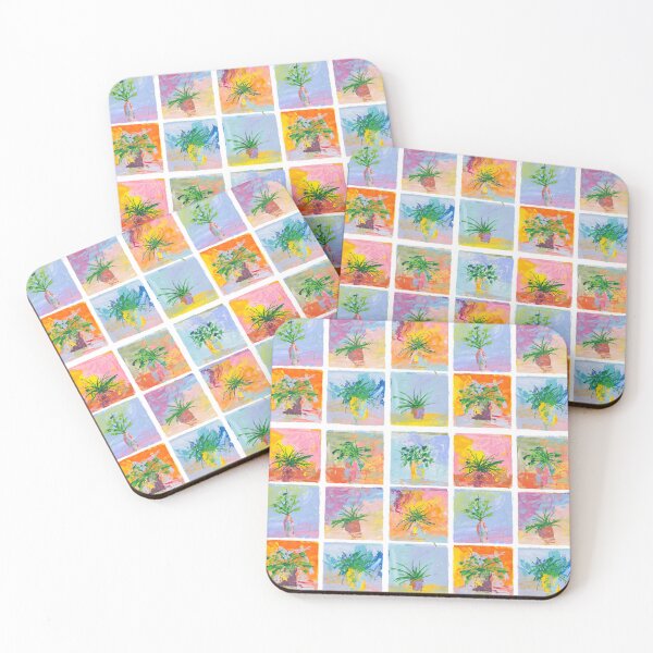 Item preview, Potted Plant Pattern Art designed and sold by gdfrancoart.