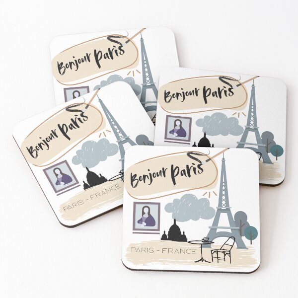 Item preview, Hello Paris designed and sold by ImaginARTDesign.