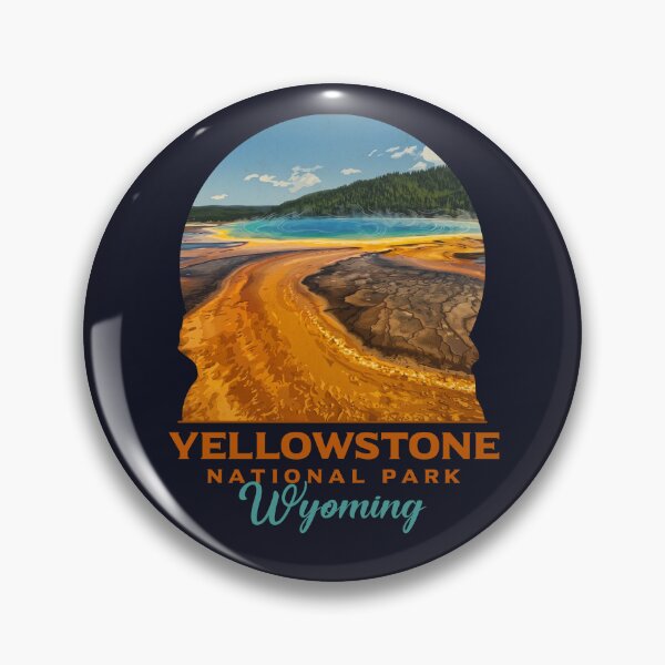 Item preview, Yellowstone National Park Wyoming Grand Prismatic Art designed and sold by LinaValearte.