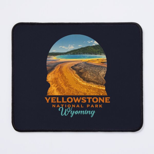 Item preview, Yellowstone National Park Wyoming Grand Prismatic Art designed and sold by LinaValearte.