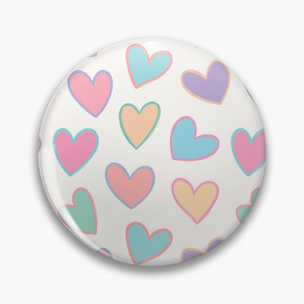 Item preview, Pastel hearts designed and sold by CreativeDraws42.