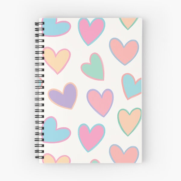 Item preview, Pastel hearts designed and sold by CreativeDraws42.