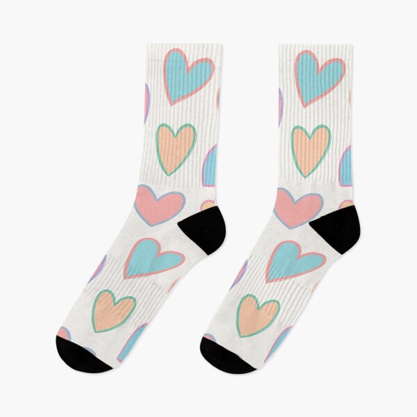Item preview, Pastel hearts designed and sold by CreativeDraws42.