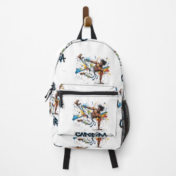 Item preview, Capoeira Fighter Graffiti Art Brazilian Martial Arts Kick designed and sold by annaarthk.