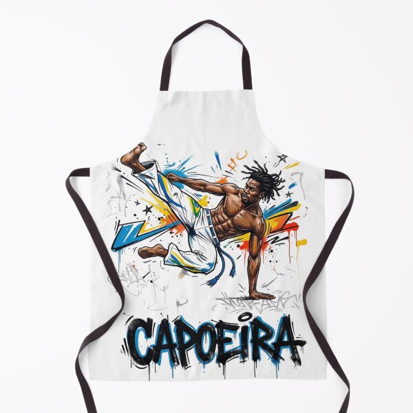Item preview, Capoeira Fighter Graffiti Art Brazilian Martial Arts Kick designed and sold by annaarthk.