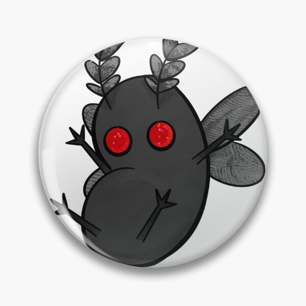 Item preview, Mothman Bean designed and sold by ClarissaDoodles.