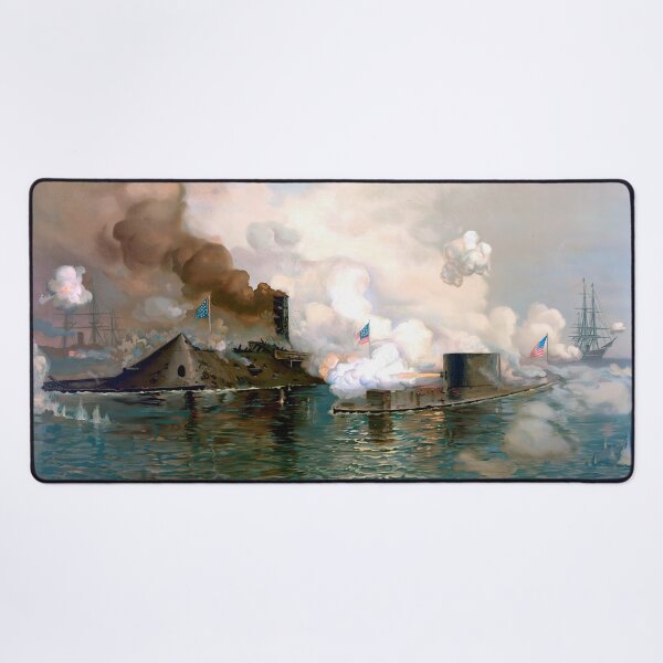 Item preview, Battle of the Monitor and Merrimac - United States Civil War designed and sold by Jon-Baran.