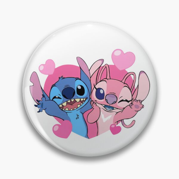 Item preview, Angel and Stitch - Lilo and Stitch (Disney) designed and sold by creativesrafa.