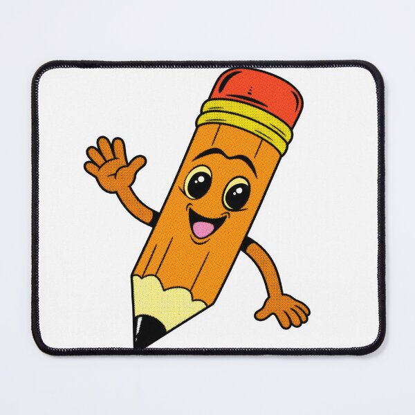 Item preview, Happy Pencil Back to School Character designed and sold by ben.comictell.