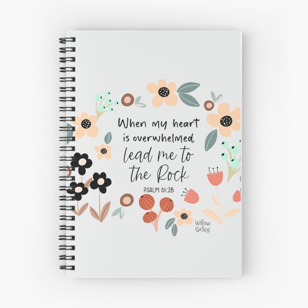 Item preview, Lead Me to the Rock - Psalm 61:2b designed and sold by Willow & Grace Designs.