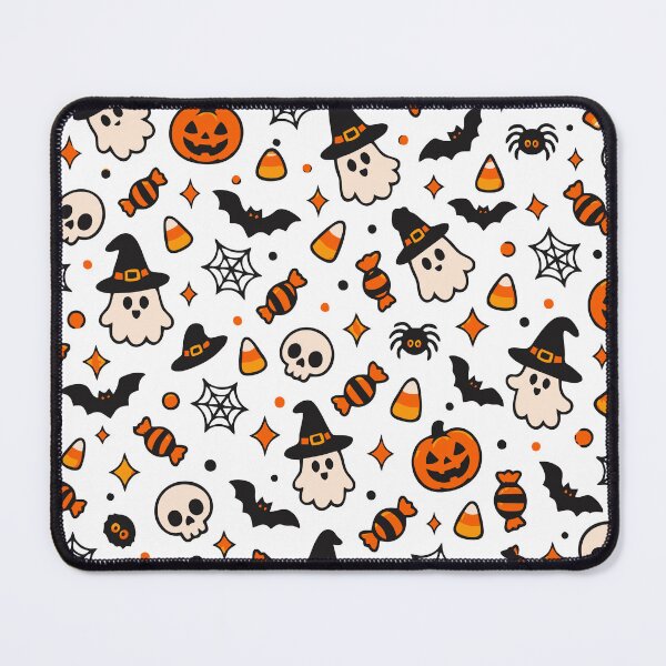 Item preview, Cute Halloween Pattern Ghosts Pumpkins Bats and Candy designed and sold by Sunday.Supply.