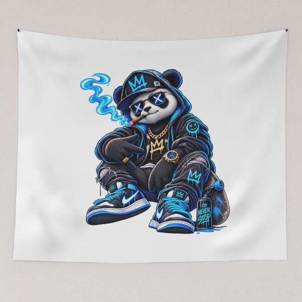Item preview, Neon Panda Streetwear designed and sold by VYBORA Studio.