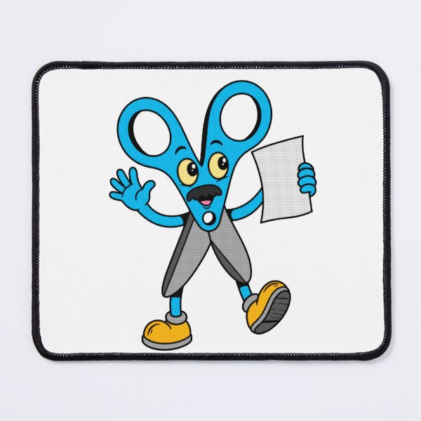 Item preview, Creative Scissors Back to School Character designed and sold by ben.comictell.