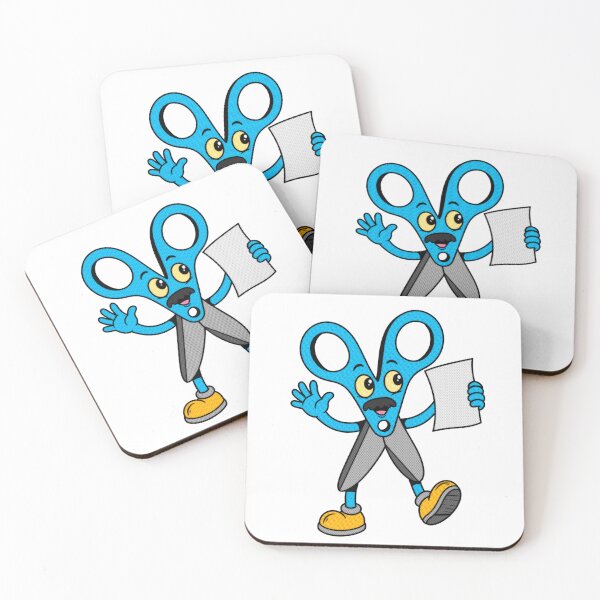 Item preview, Creative Scissors Back to School Character designed and sold by ben.comictell.