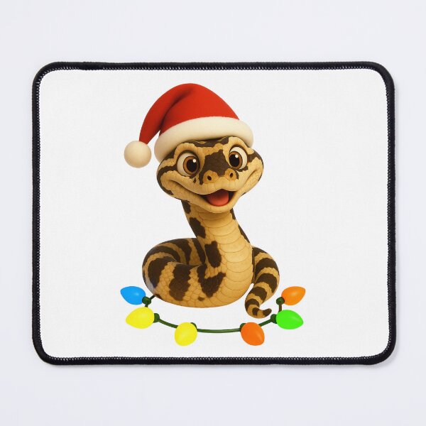 Item preview, Christmas Cow Reticulated Python designed and sold by Sillytoe.