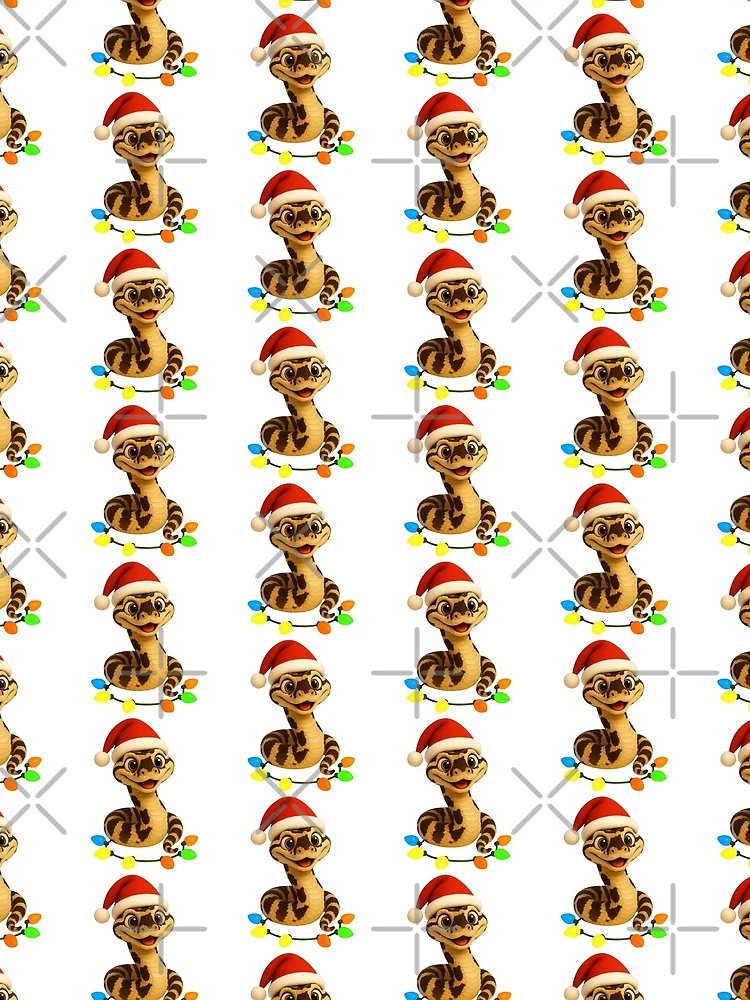 Thumbnail 3 von 3, Tuch, Weihnachtskuh-Netzpython designt und verkauft von Sillytoe.