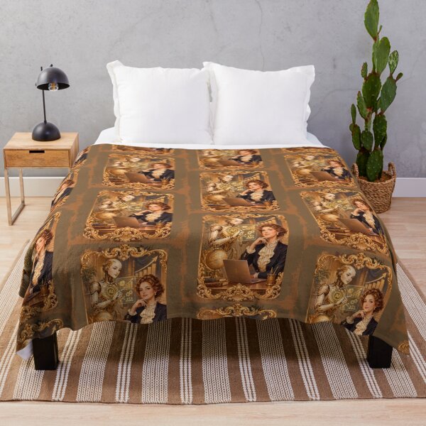 Item preview, AI and Business in Vintage Baroque Style designed and sold by Zhanna LL.