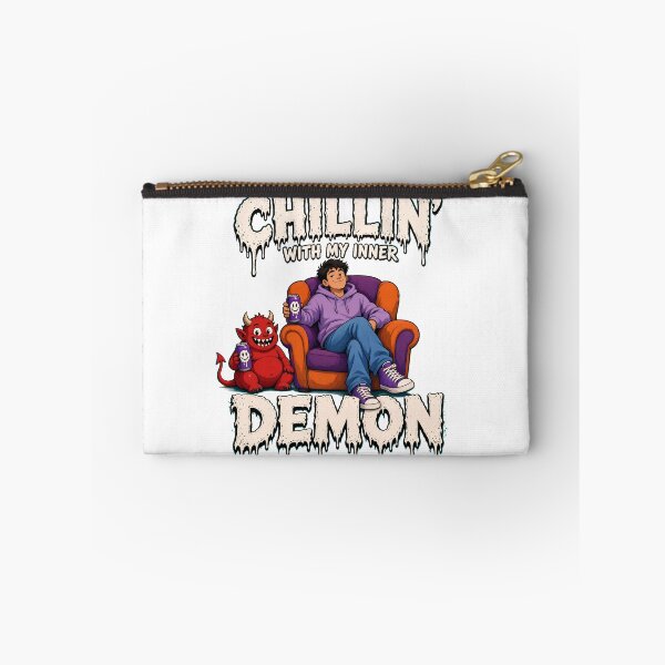 Item preview, Chillin With My Inner Demon Comic Graphic designed and sold by TshirtsOnline-.