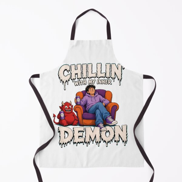 Item preview, Chillin With My Inner Demon Comic Graphic designed and sold by TshirtsOnline-.