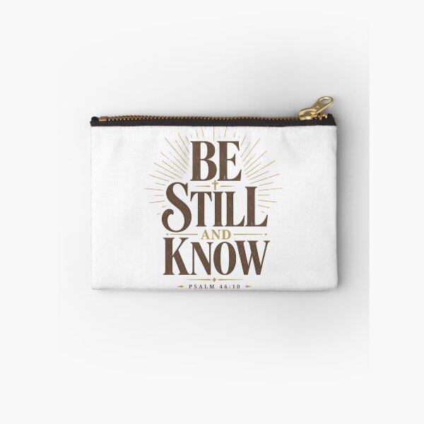 Item preview, Be Still and Know Psalm 46:10 Christian Faith  designed and sold by Illustrated Faith.