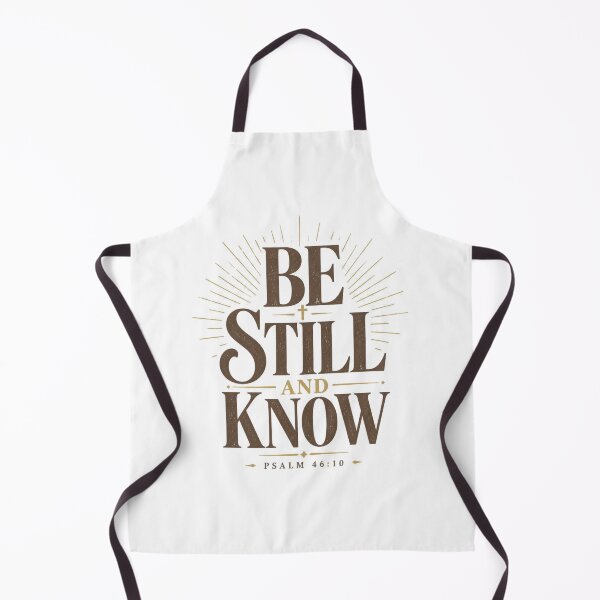 Item preview, Be Still and Know Psalm 46:10 Christian Faith designed and sold by Illustrated Faith.