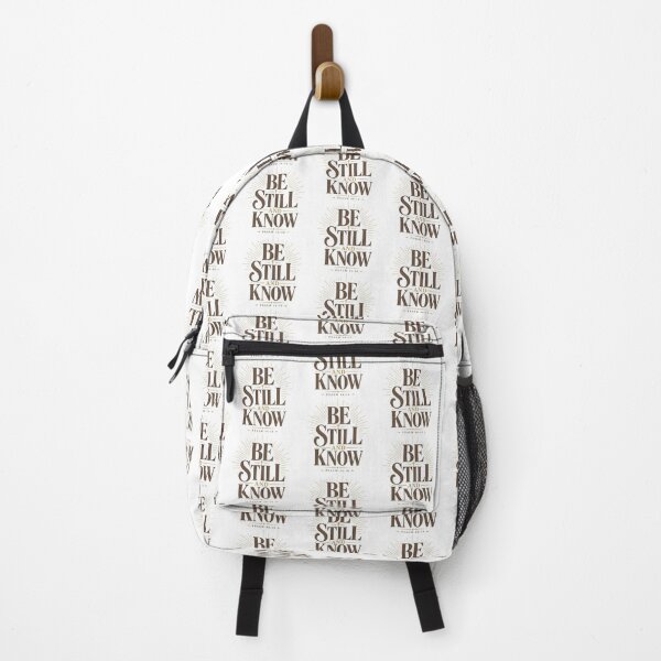 Item preview, Be Still and Know Psalm 46:10 Christian Faith designed and sold by Illustrated Faith.