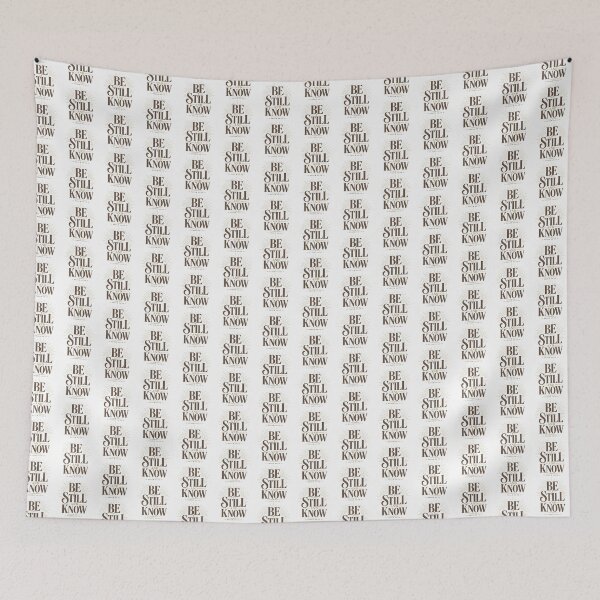Item preview, Be Still and Know Psalm 46:10 Christian Faith  designed and sold by Illustrated Faith.