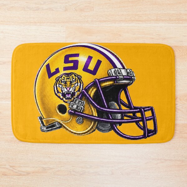 Item preview, Mighty Tigers Football Helmet Drawing designed and sold by Luke Foran Sports Art.