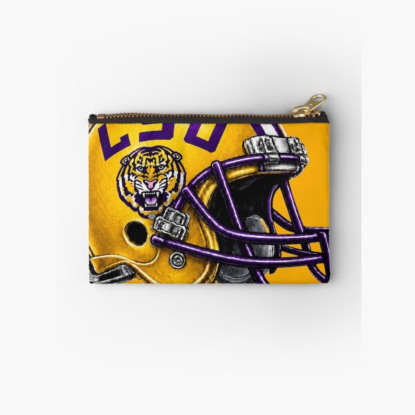 Item preview, Mighty Tigers Football Helmet Drawing designed and sold by Luke Foran Sports Art.