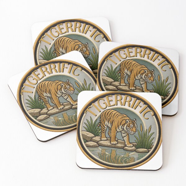 Item preview, TIGERRIFIC Patch designed and sold by Captain_Jacks_Cabana .