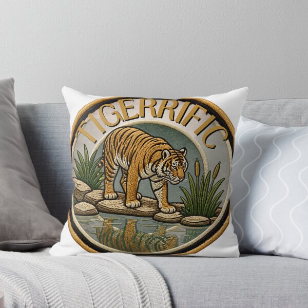 Item preview, TIGERRIFIC Patch designed and sold by Captain_Jacks_Cabana .