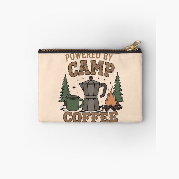 Item preview, Powered By Camp Coffee" - Adventure Camping and Coffee  designed and sold by LuloCreative.