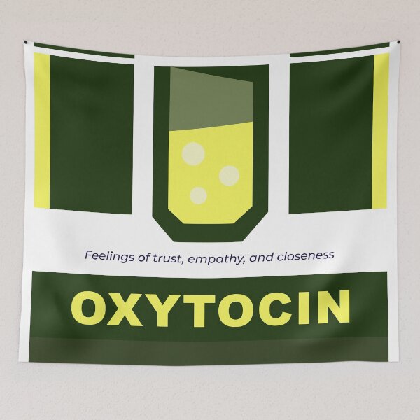 Item preview, Oxytocin Hormone Beaker - The Chemistry of Empathy & Trust designed and sold by The Nomadic Designs.