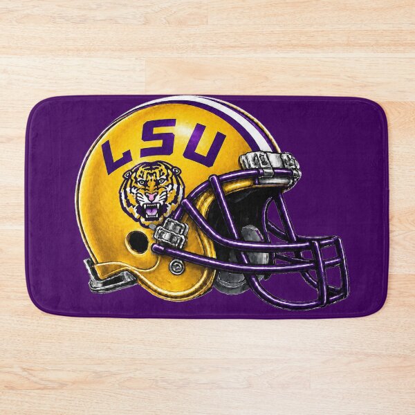 Item preview, Mighty Tigers Football Helmet Drawing designed and sold by Luke Foran Sports Art.