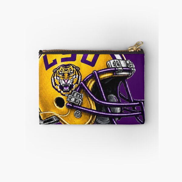 Item preview, Mighty Tigers Football Helmet Drawing designed and sold by Luke Foran Sports Art.