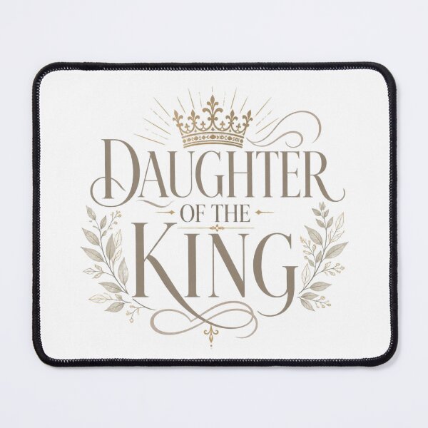 Item preview, Daughter of the King Feminine Christian Faith designed and sold by Illustrated Faith.